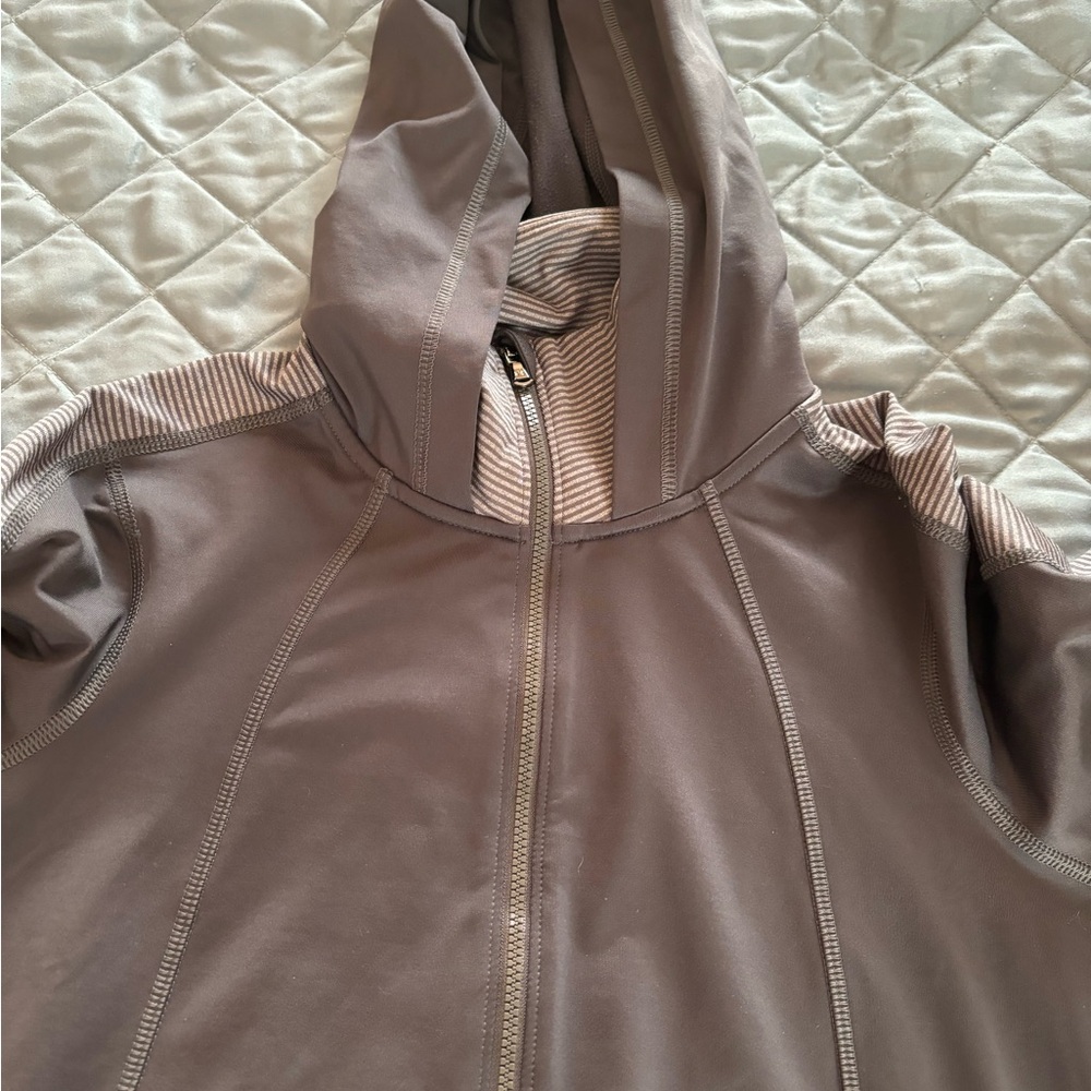 UNDER ARMOUR Charcoal Quarter-Zip Hoodie - Picture 5 of 12